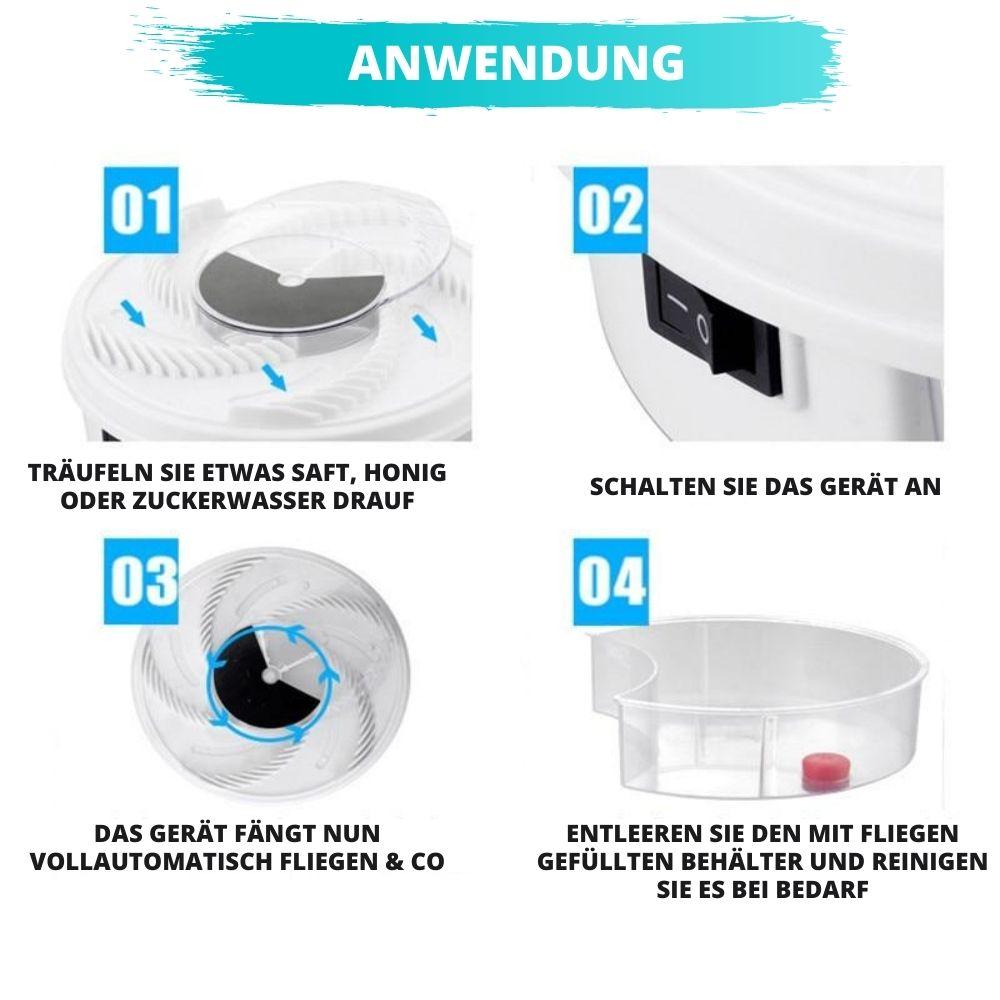 Fly Catch™ Vollautomatischer Elektrischer Fliegenfänger