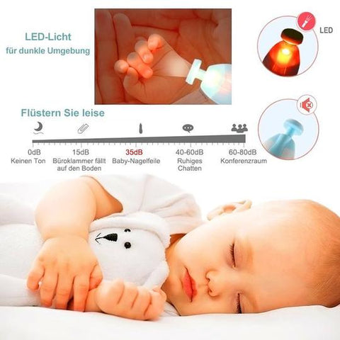 KidoKare™ - Elektrischer Nagelschneider für Babys