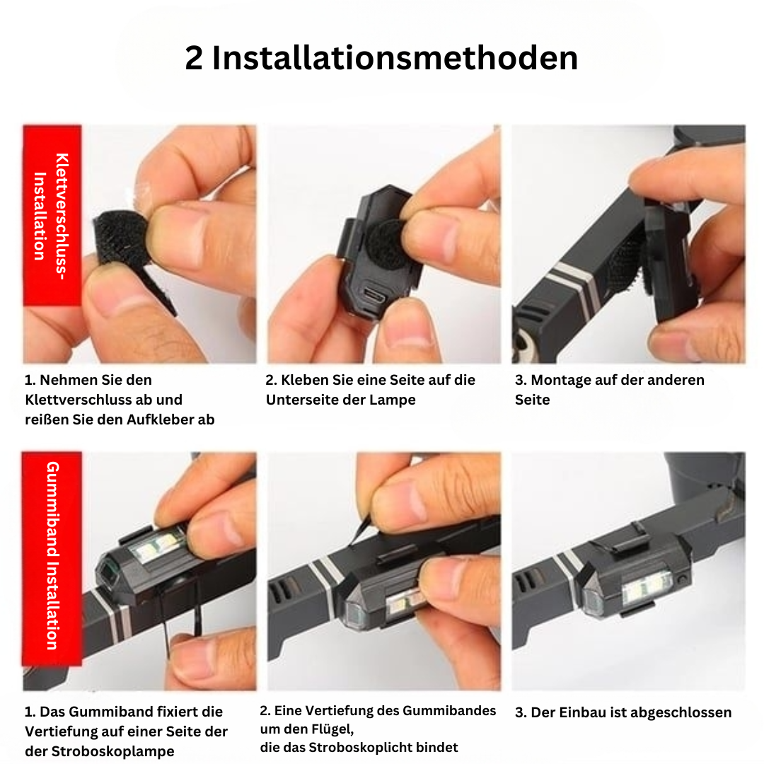 FlashMax™ - LED Stroboskoplichter (1+1 GRATIS)