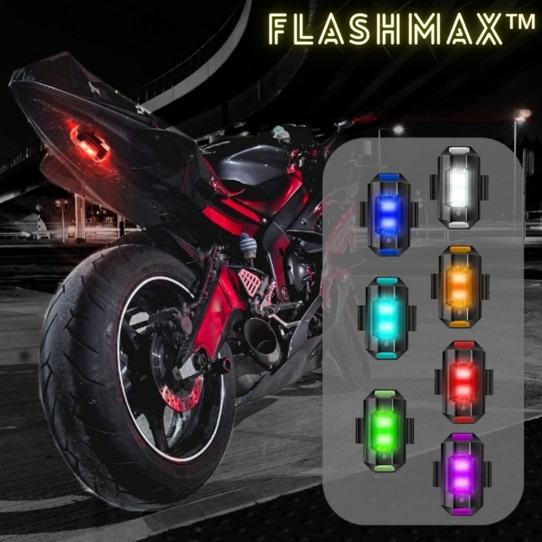 FlashMax™ - LED Stroboskoplichter (1+1 GRATIS)