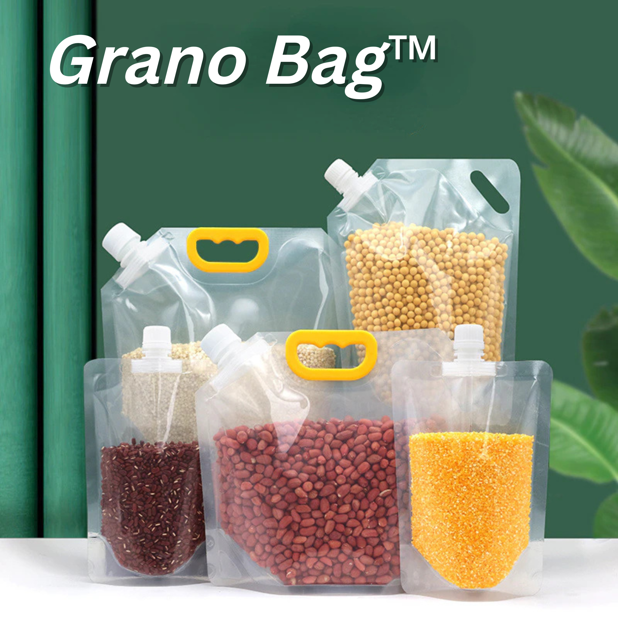 Grano Bag™️ I Küche versiegelte Tasche (Satz von 5)