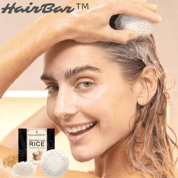 HairBar™ - Anti-Haarausfall Reis Shampoo Bar