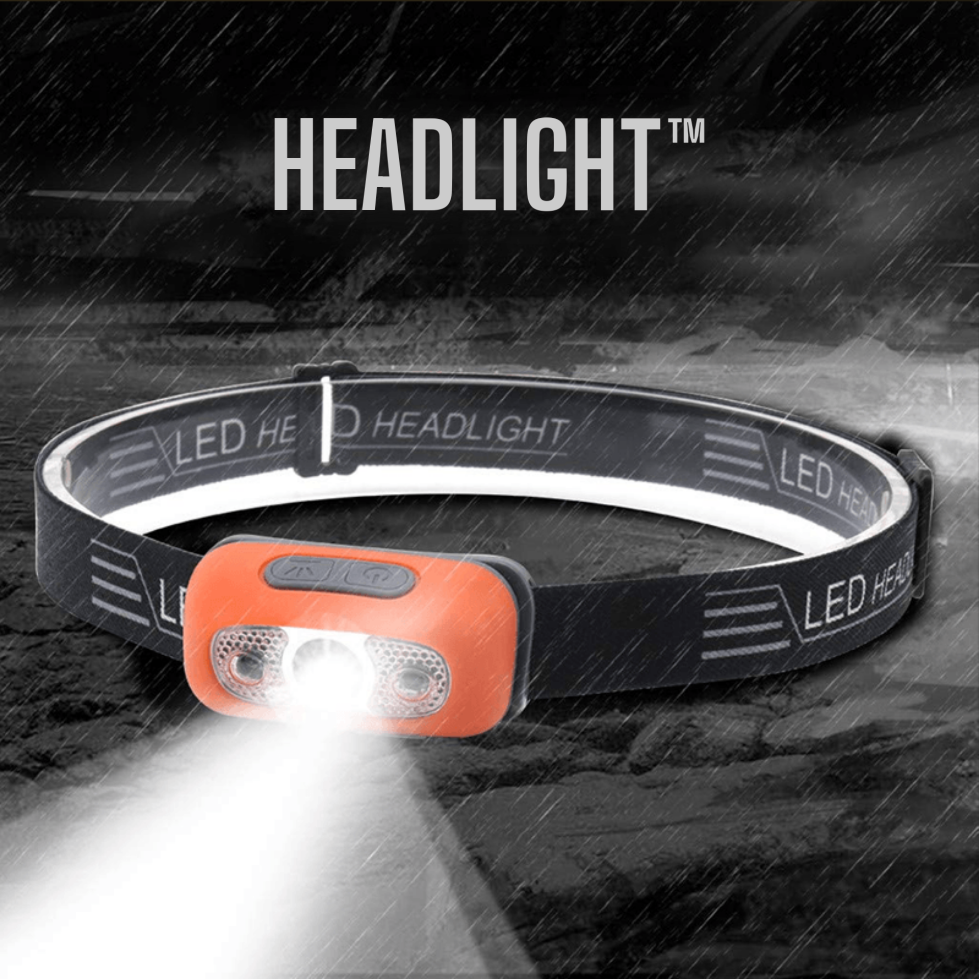 Headlight™️ I Wasserdichte LED Stirnlampe