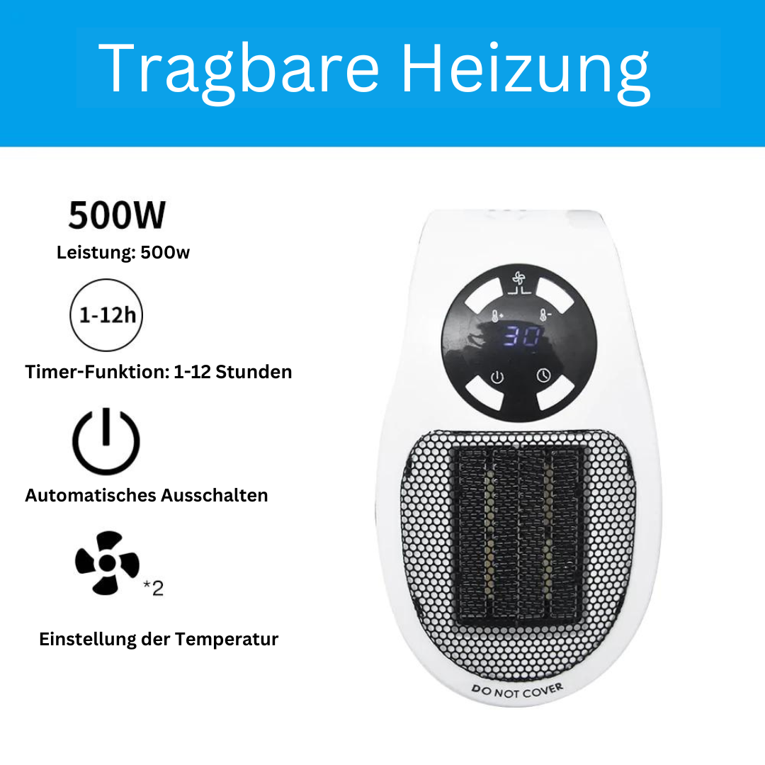 Heatify™ Tragbare elektrische Raumheizung