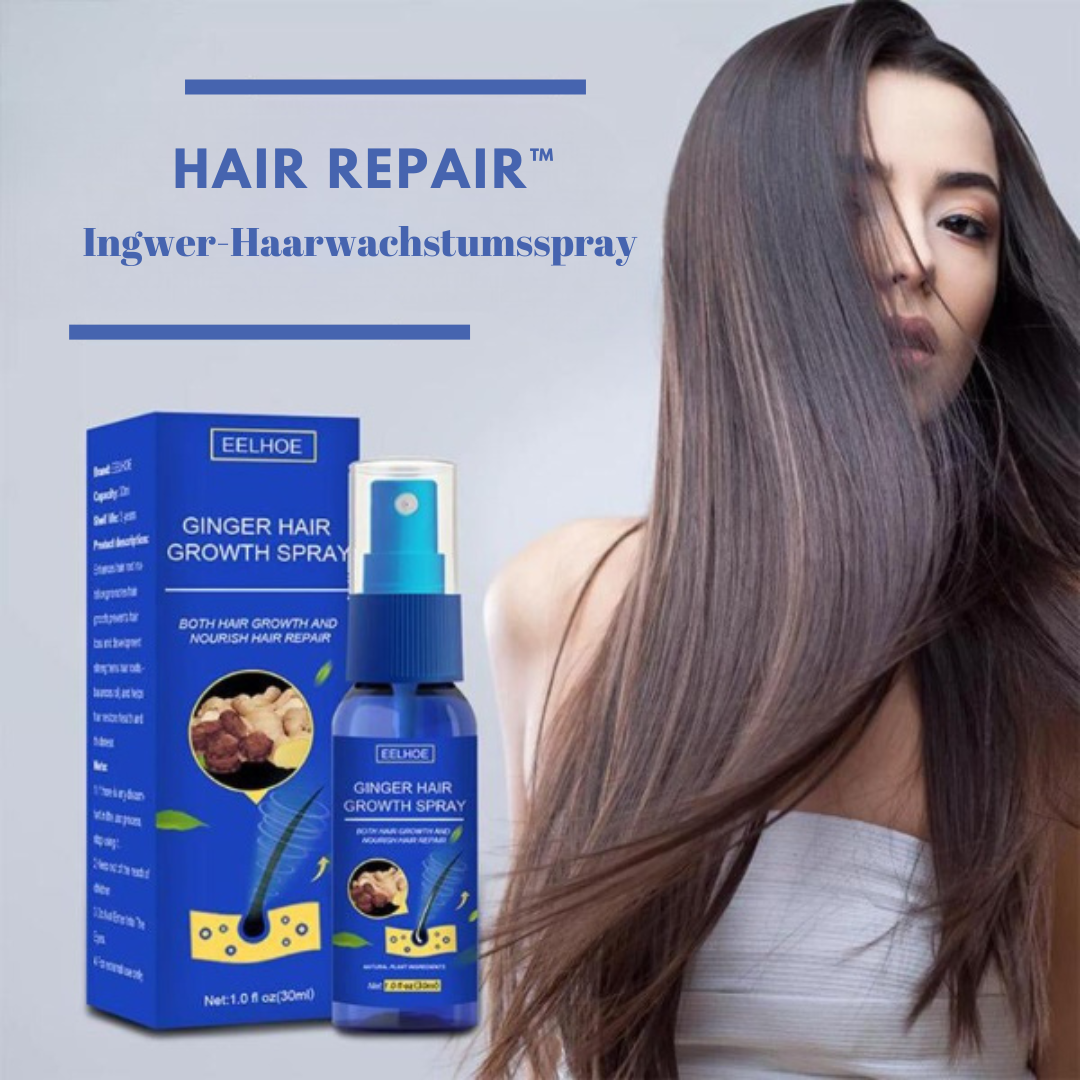 Hair Repair™ Ingwer-Haarwachstumsspray (1+1 GRATIS)