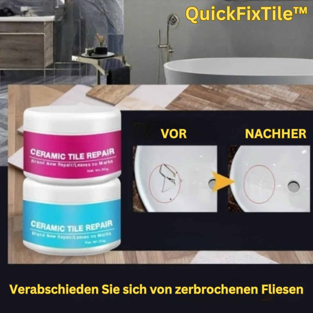 QuickFixTile™ Reparaturpaste für Fliesen