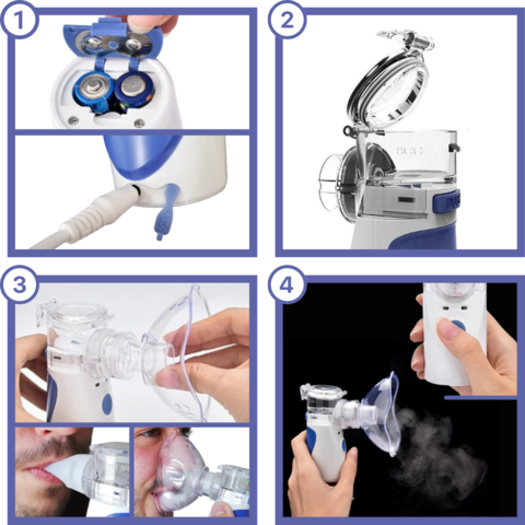 Nebulado™ Tragbarer Vernebler Inhalator