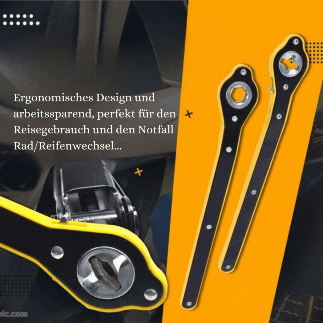 Labor Savior™️ I Wagenheber-Ratschenschlüssel
