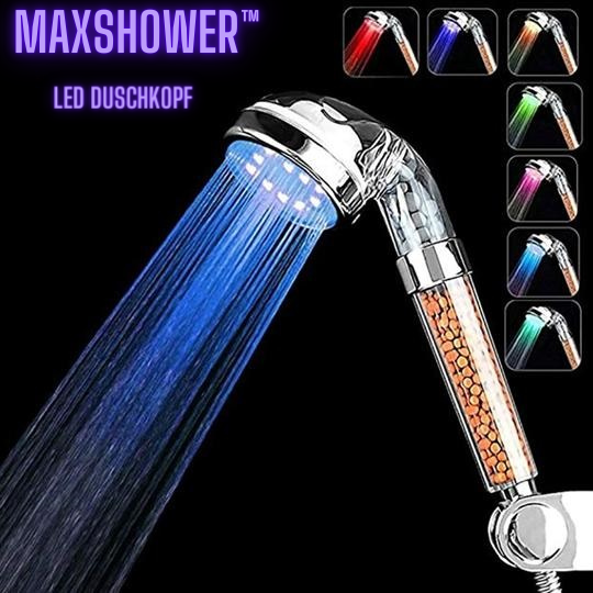 MaxShower™ - LED Duschkopf
