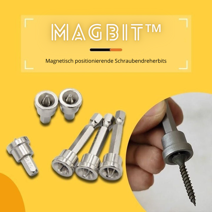 Magbit™ - Magnetisch positionierende Schraubendreherbits