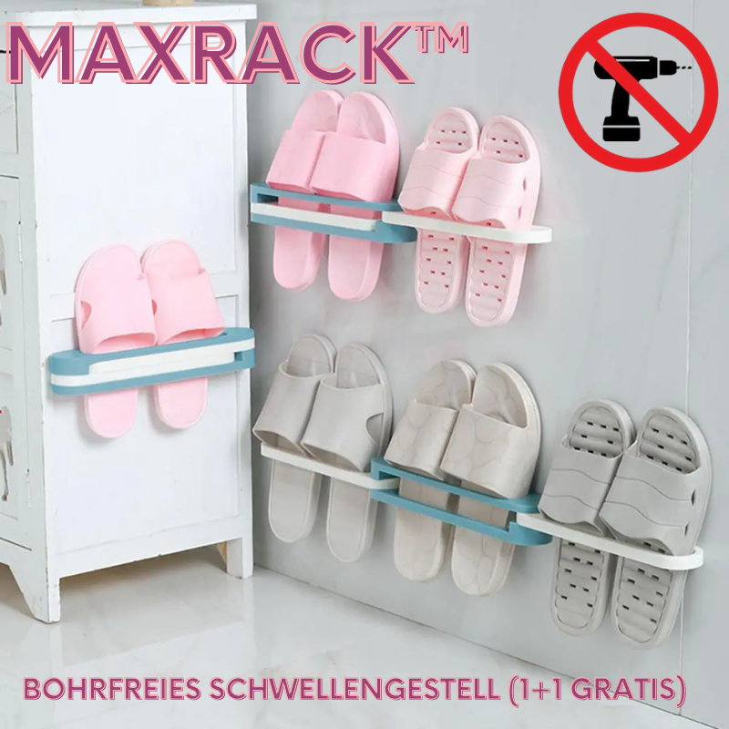 MaxRack™ - Bohrfreies Schwellengestell (1+1 GRATIS)