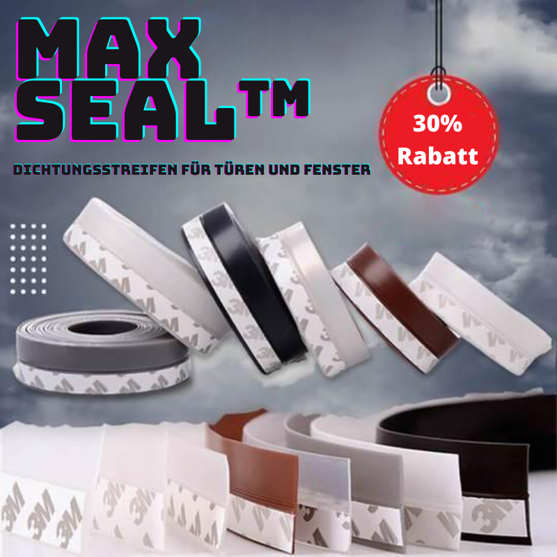 MaxSeal™ - Dichtungsstreifen für Türen und Fenster