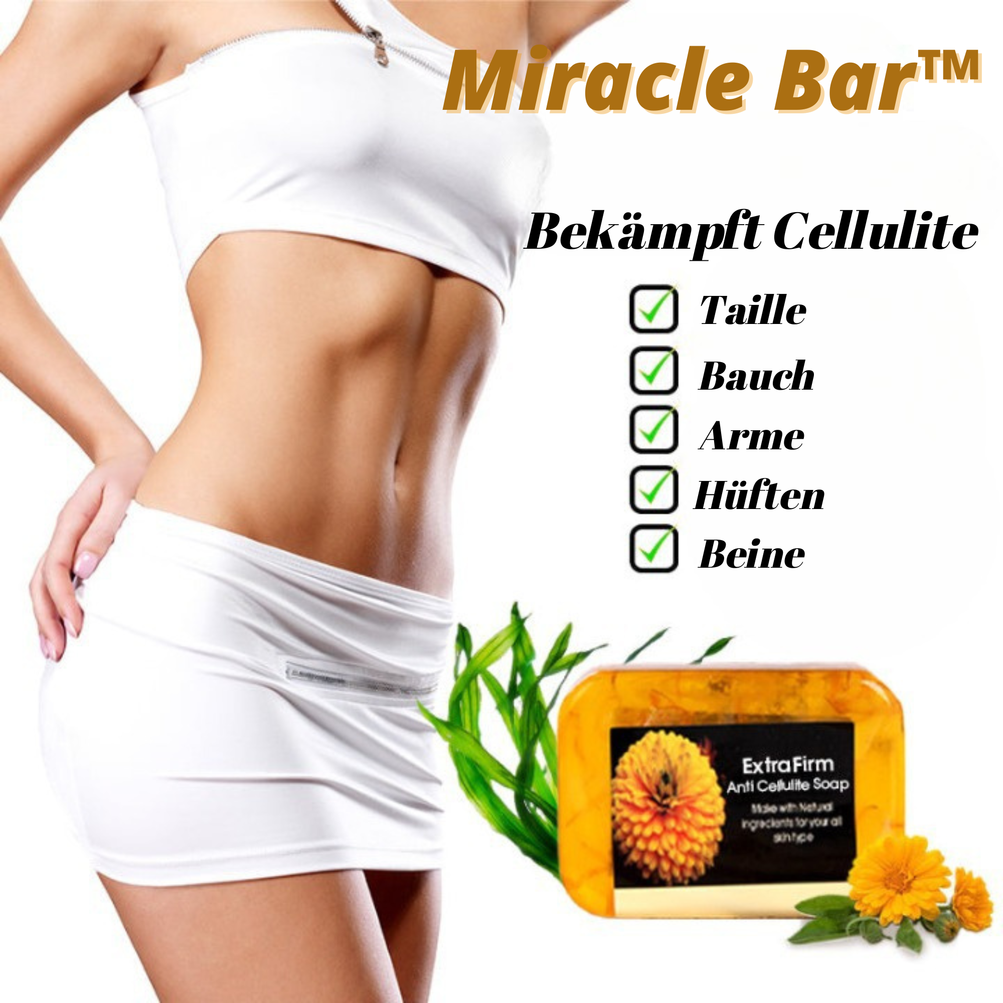 Miracle Bar™️ I Straffende Seife gegen Cellulite