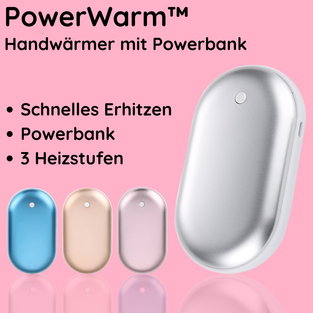 PowerWarm™ - Handwärmer mit Powerbank