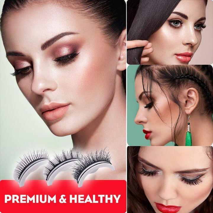 Lashie™ Wiederverwendbare selbstklebende Wimpern (1+1 gratis!)