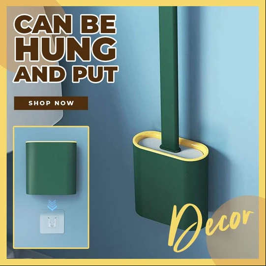 BathClean™ Badezimmer Toilettenreinigungsbürste und Halter Set