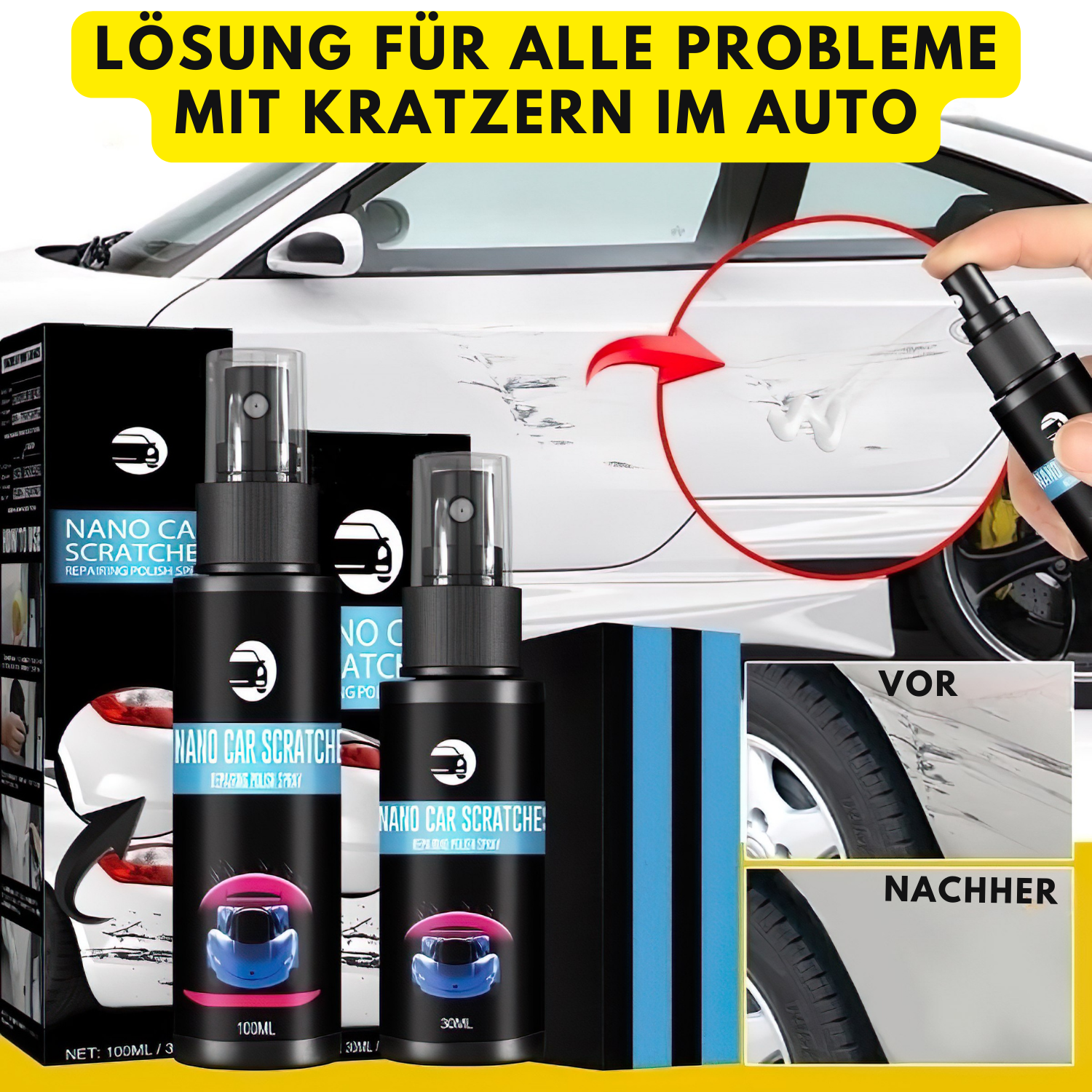 ShineArmor™ - Autokratzer-Entfernungsspray