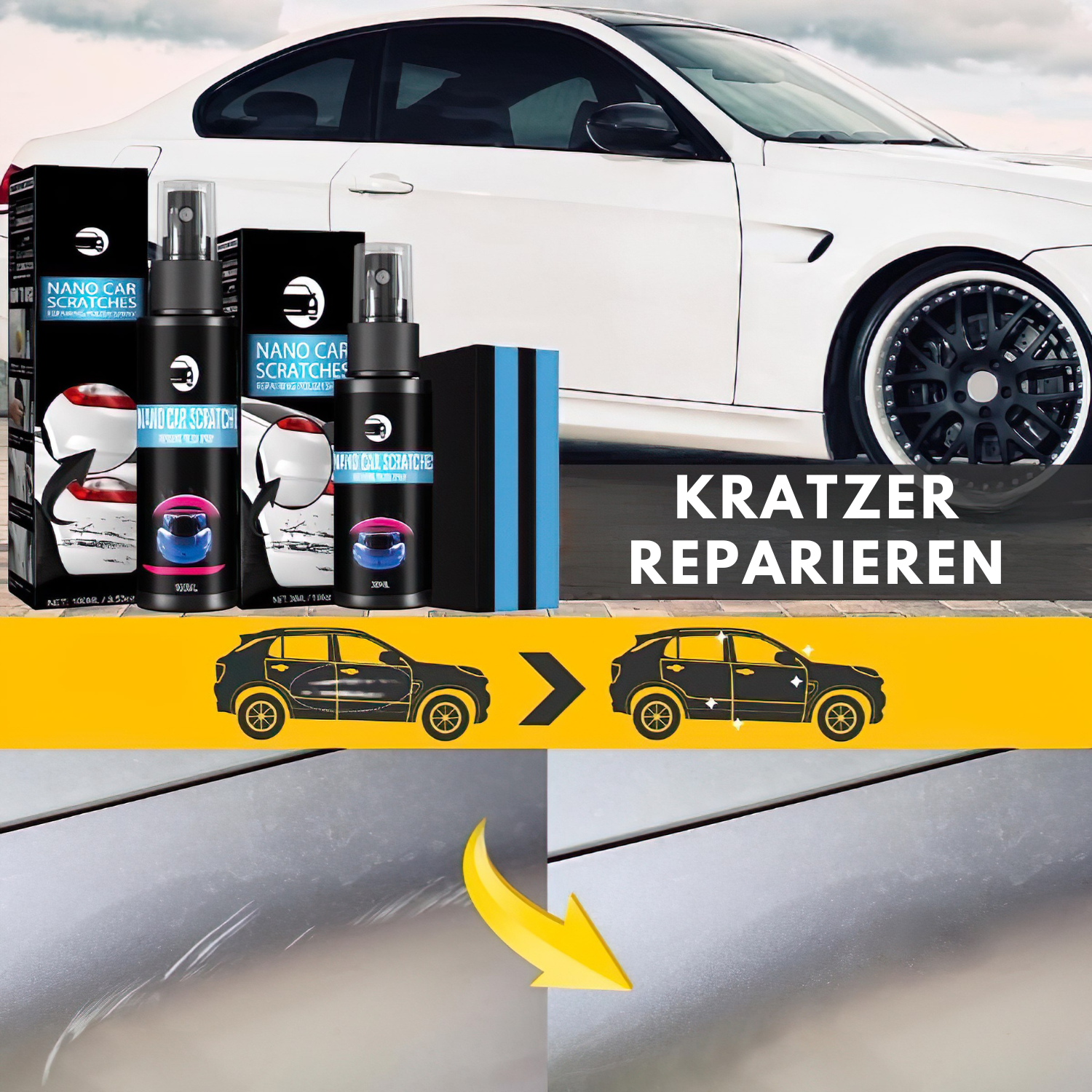 ShineArmor™ - Autokratzer-Entfernungsspray