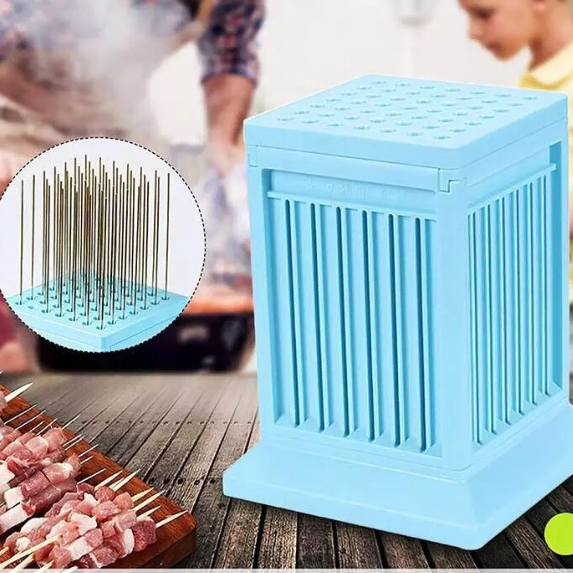 SliceCube™️ I Grillspieß-Maschine