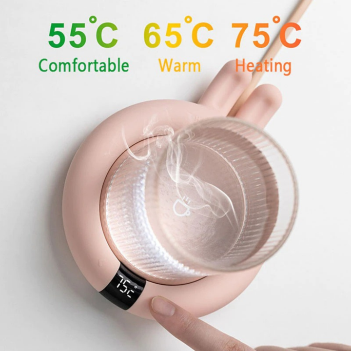 Smart Coaster™️ I Usb heizung tasse matte