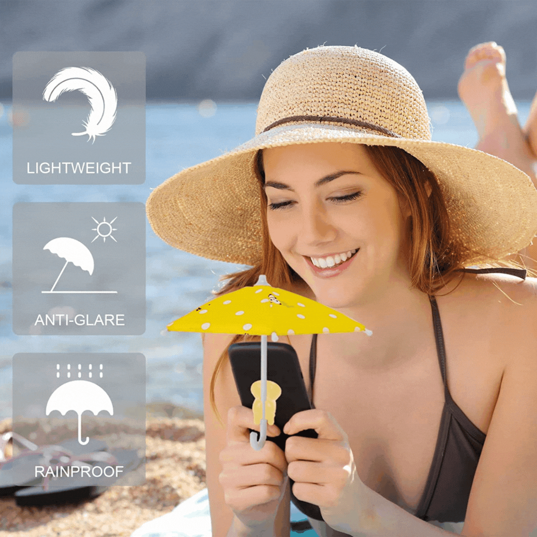 TeleBrella™️ I Handy-Regenschirmhalter (1+1 GRATIS)