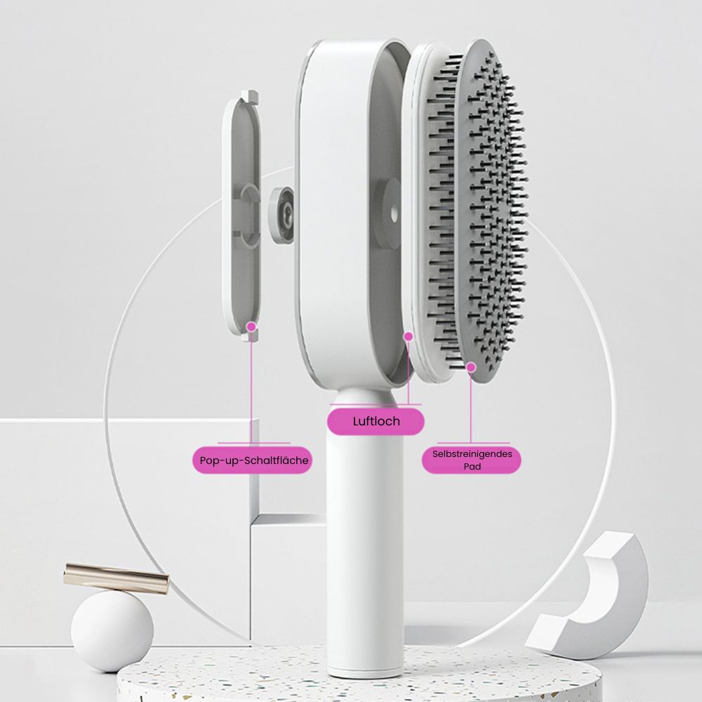 SmartBrush™ - Selbstreinigende Haarbürste