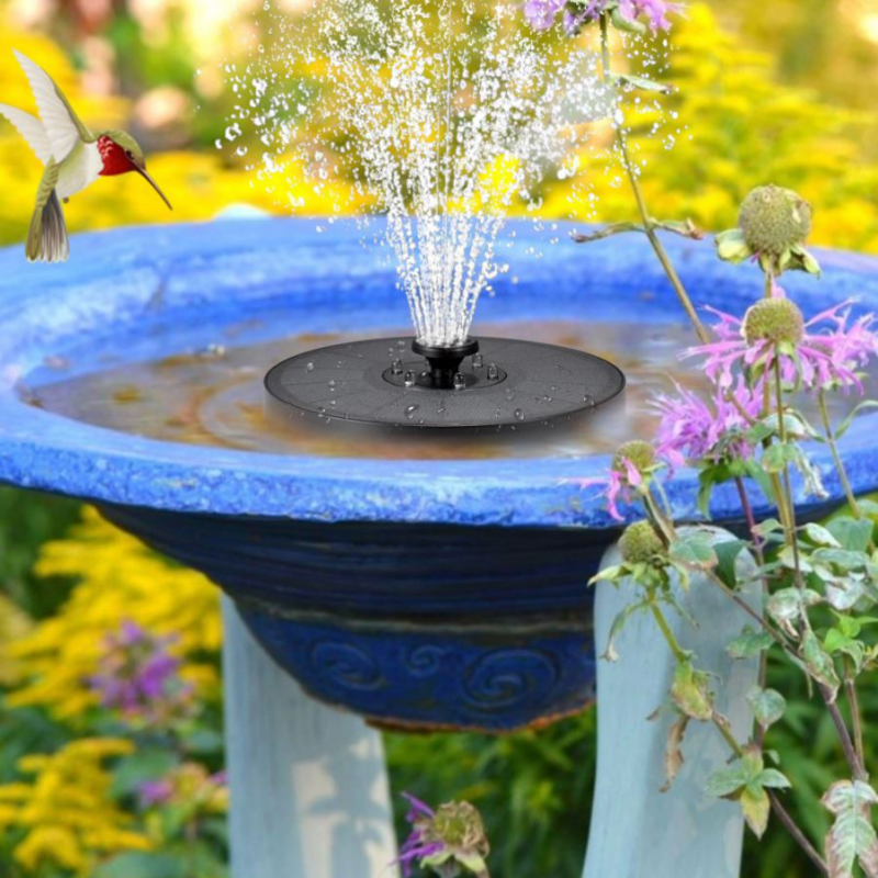 FlowFountain™ | Solarbetriebener Springbrunnen