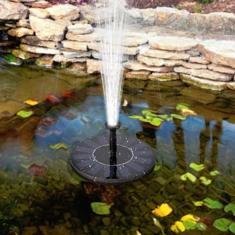 FlowFountain™ | Solarbetriebener Springbrunnen