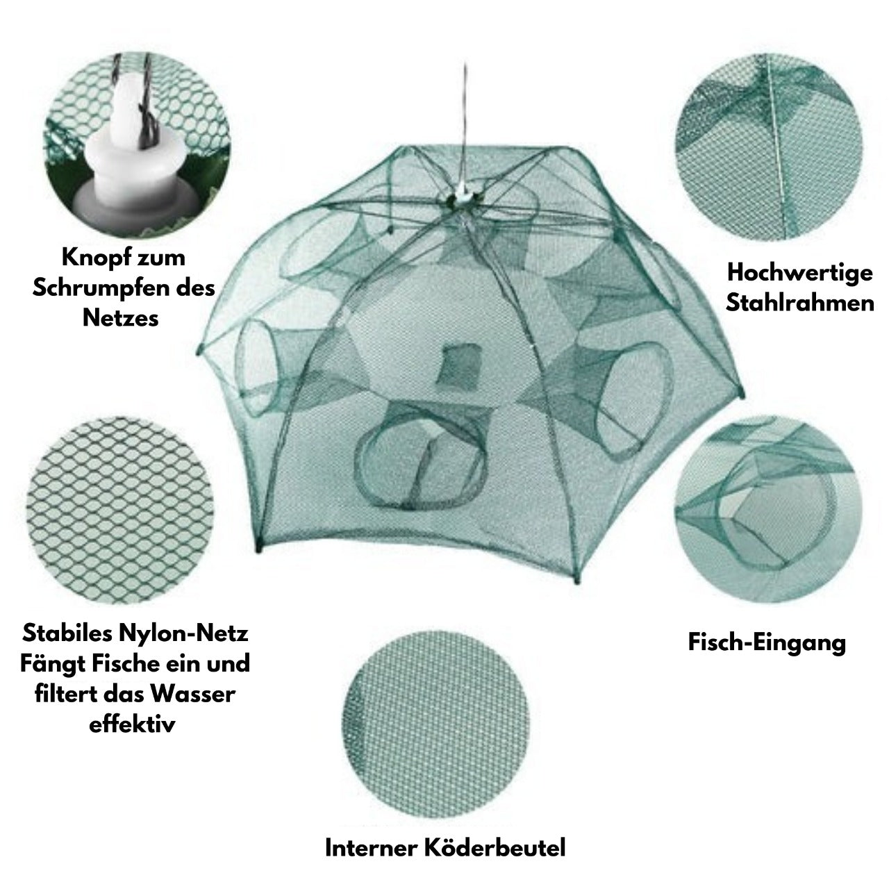 TrapNetPro™ Automatischer Fischfänger