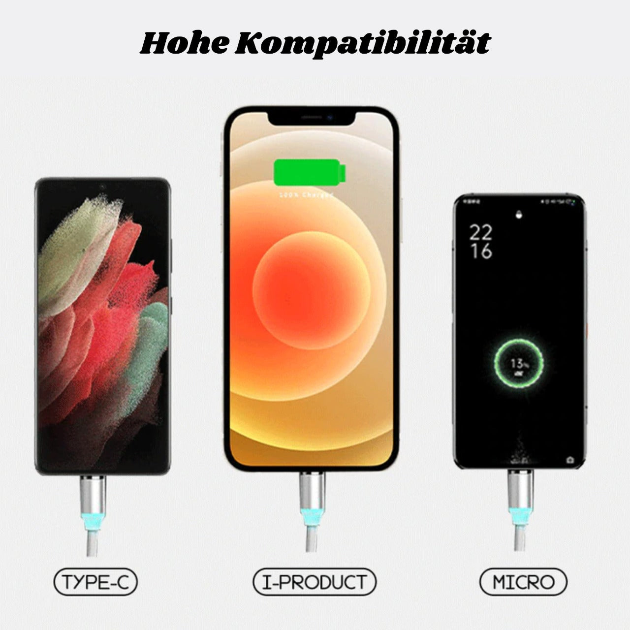 ChargePro™ 3 in 1 starkes magnetisches Ladegerät