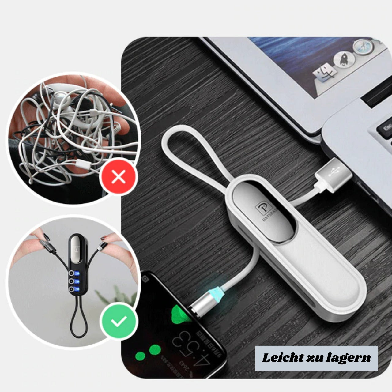 ChargePro™ 3 in 1 starkes magnetisches Ladegerät