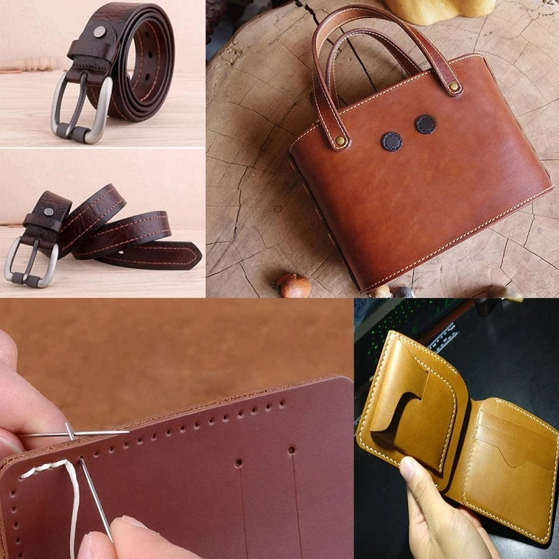 Sew-IT™️ I Leder-Nähpfriemchenset