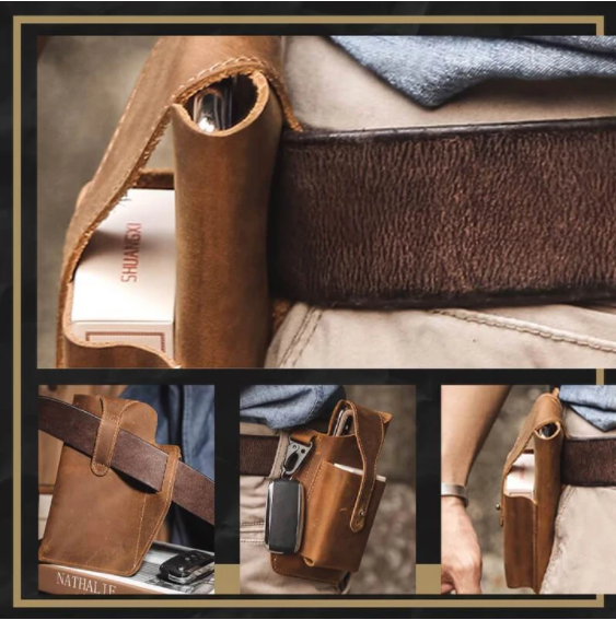 Beltro™️ I Retro Gürtel Ledertasche