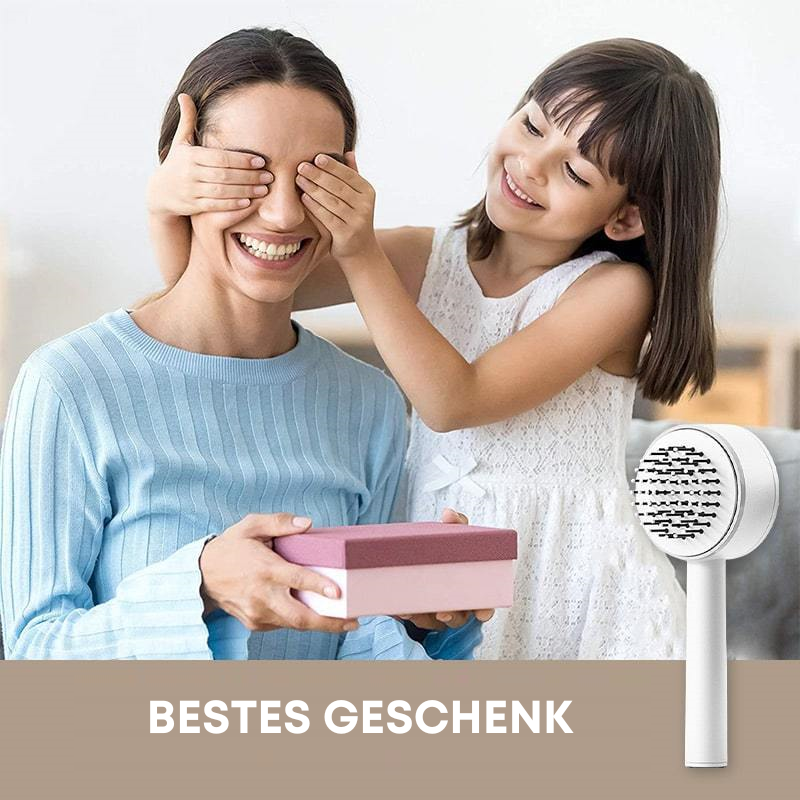 BrushPure™ - Selbstreinigende Haarbürste