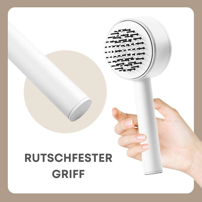 BrushPure™ - Selbstreinigende Haarbürste