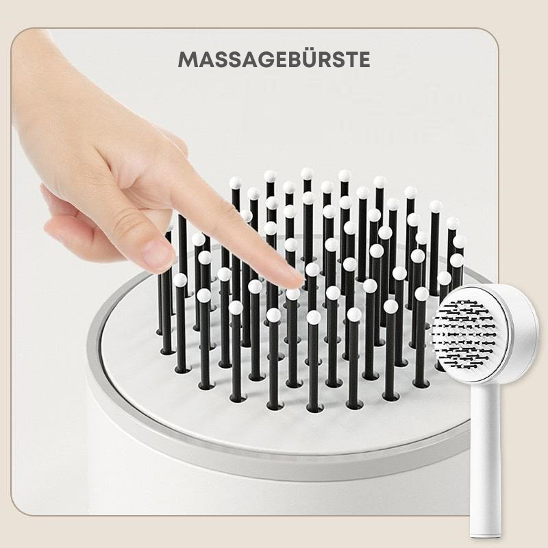 BrushPure™ - Selbstreinigende Haarbürste