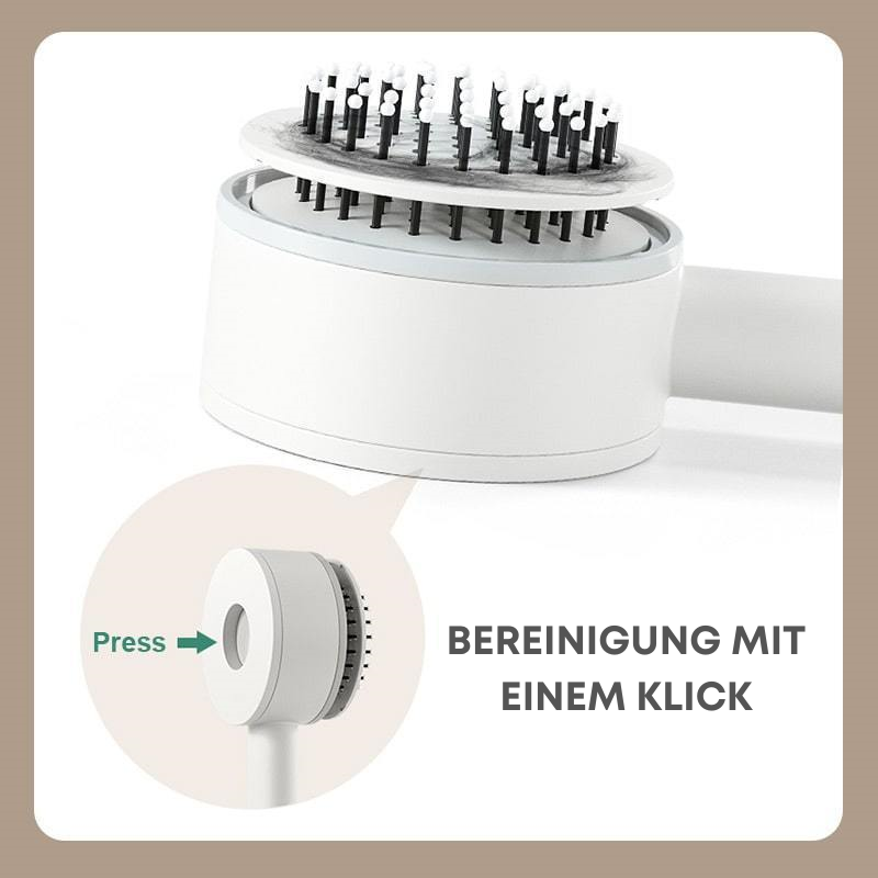 BrushPure™ - Selbstreinigende Haarbürste