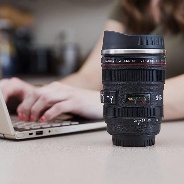 CamMug™️ I Kamera-Kaffeebecher aus Edelstahl