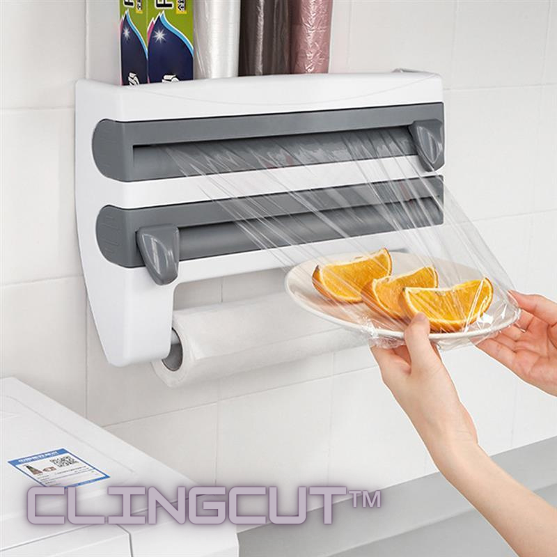 ClingCut™ - Multifunktionales Folienlagerregal