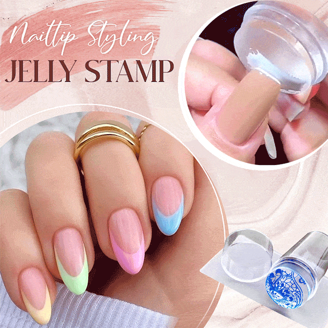 Nailsy™ - Silikon Nagelkunststempel (1+1 GRATIS)