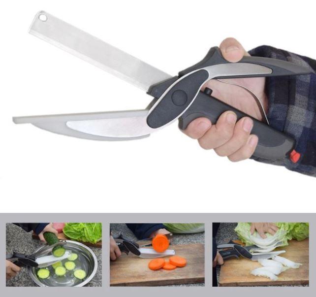 Cleverer Cutter™ Küchenschere mit Schneidebrett