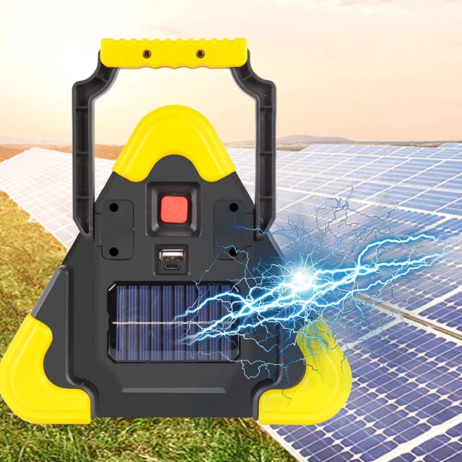 Solarm™ I 2 in 1 Solar-Notfall-Dreieck-Warnleuchte