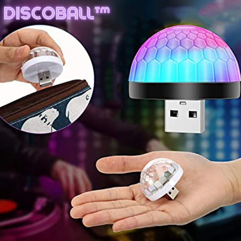 DiscoBall™ - USB Partylicht (1+1 GRATIS)