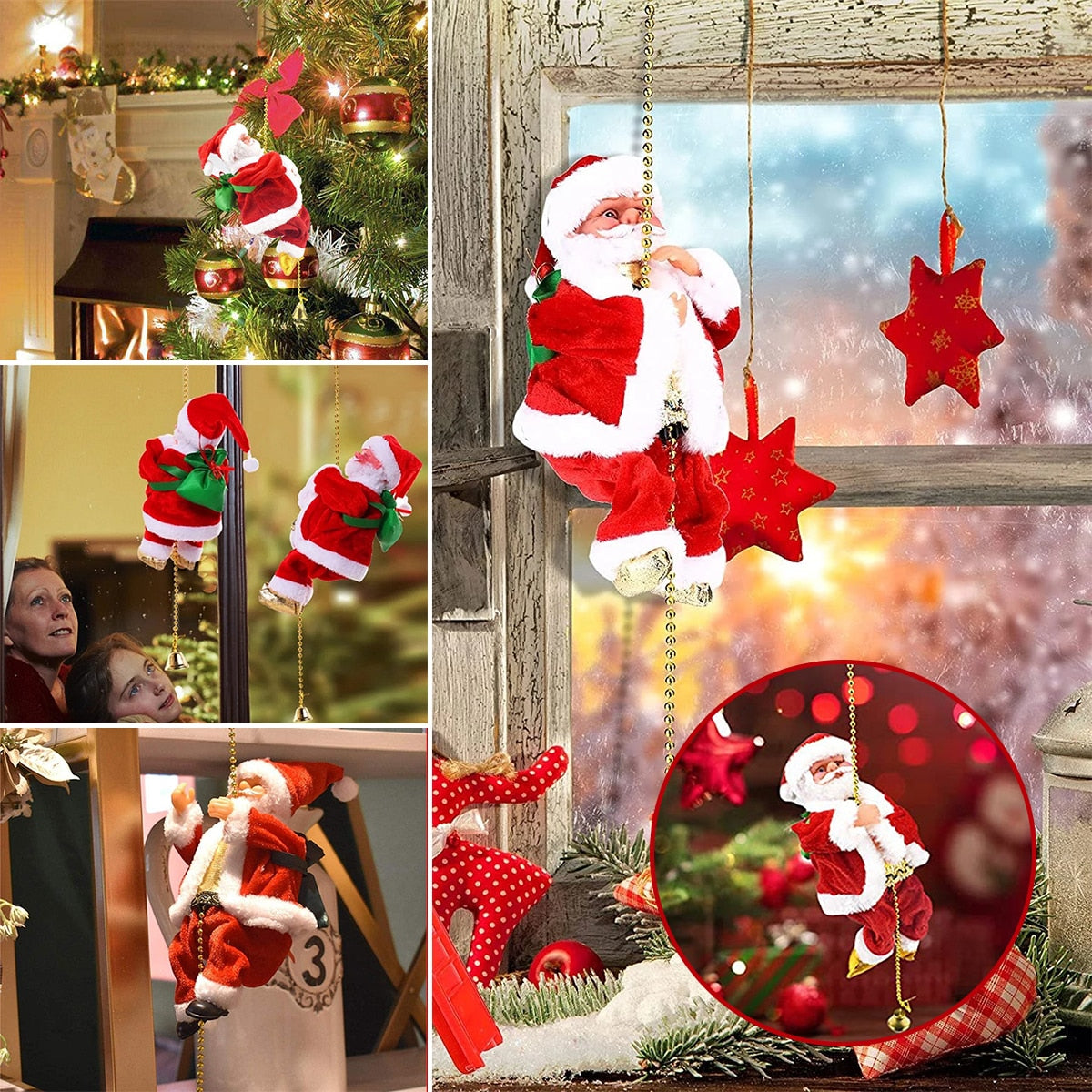 ClimbySanta™ - Weihnachtsmann-Kletterseil
