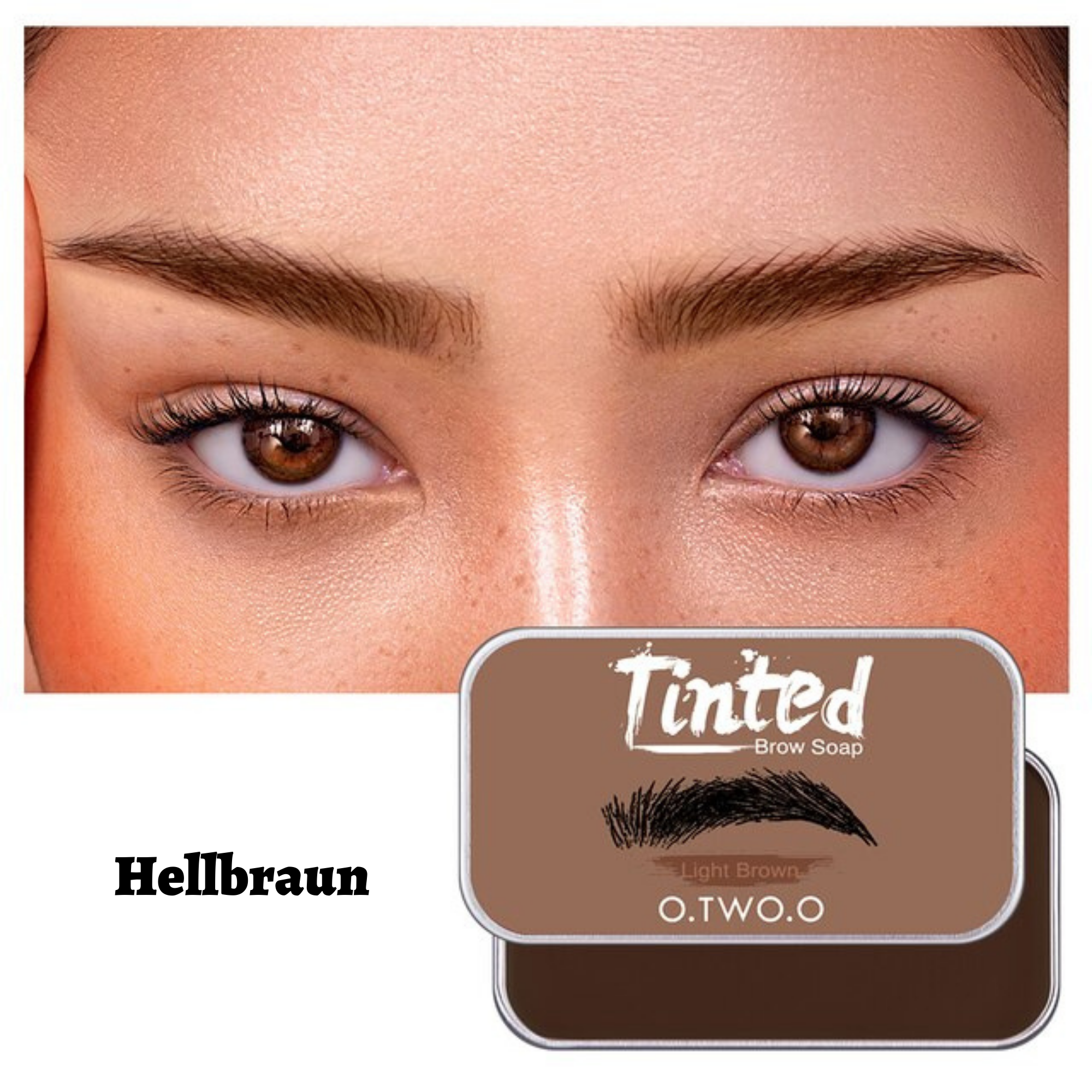 O.TWO.O™️ I Augenbrauengel Wachs Seife (1+1 GRATIS)