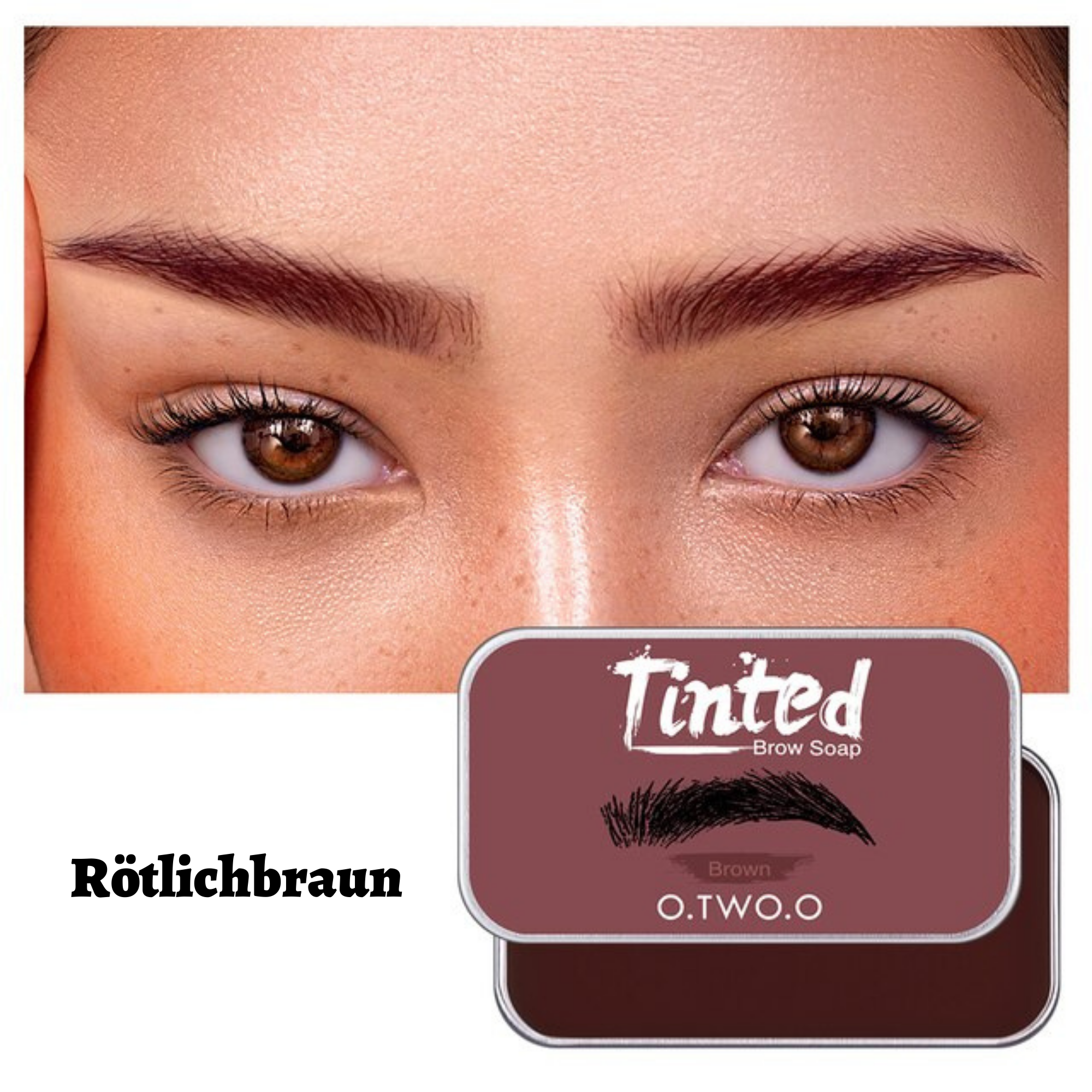 O.TWO.O™️ I Augenbrauengel Wachs Seife (1+1 GRATIS)
