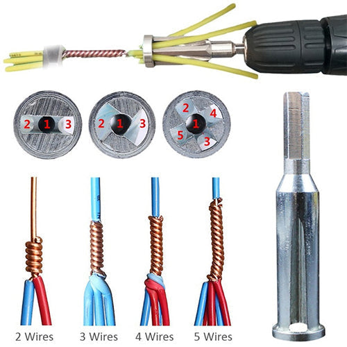 EasyLine™ - Universal Abisolier und Verdrillwerkzeug (1+1 GRATIS)