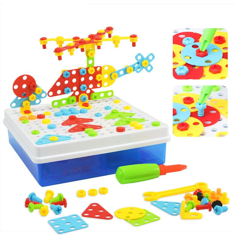 PuzzleBuilder™️ I Heimwerker Baukasten für Kinder