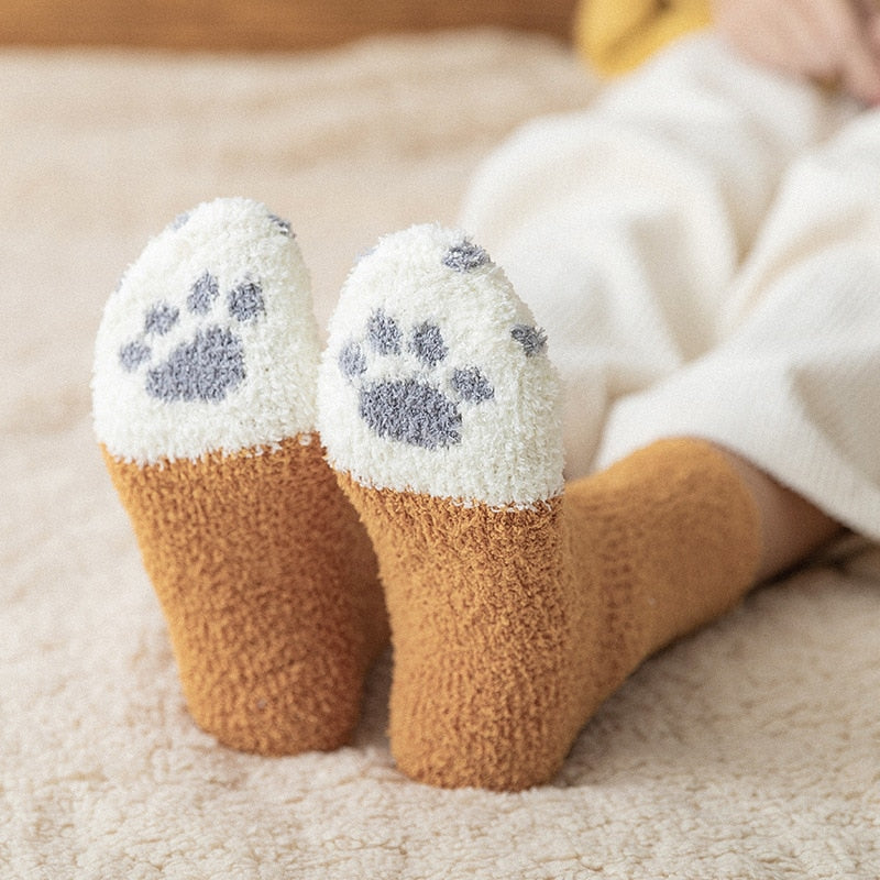 CozySocks™ - Flauschige Katzenkrallen Socken