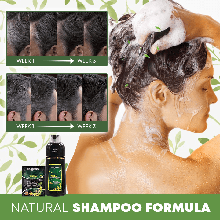 Herbal Heal™ Pflanzliches Shampoo zur Haarverdunkelung